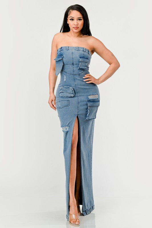 Urban Chic Denim Gown